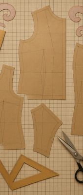 pattern making and cutting pics 1
